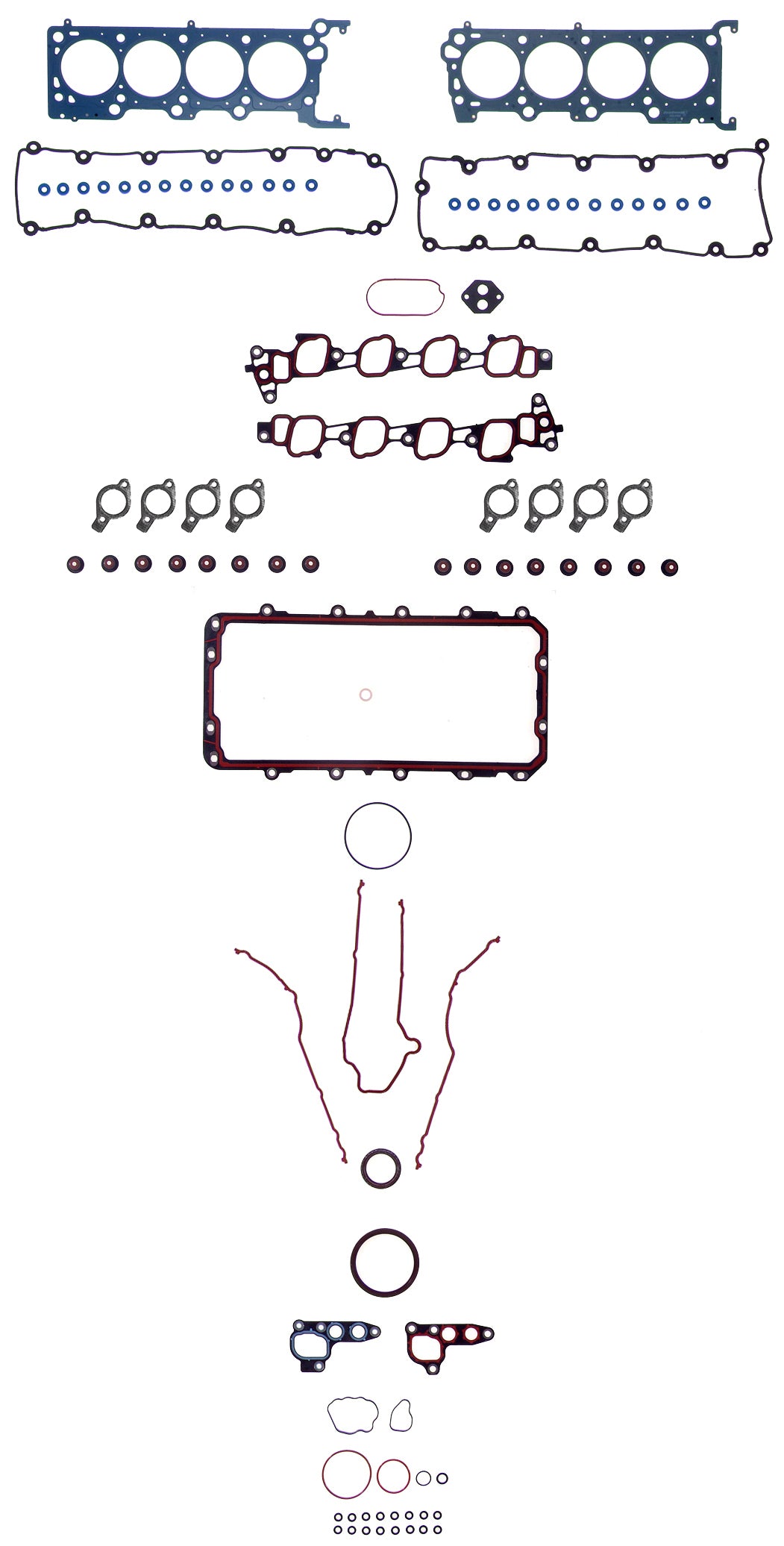 Fel-Pro Ford E-350 Super Duty 260-1922 Engine Gasket Set - 2601922 for 2004-2008 Ford E-350 - front view