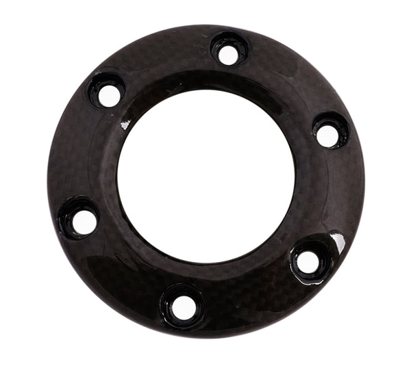 NRG Steering Wheel Horn Button Ring - Carbon Fiber - STR-001CF - front view