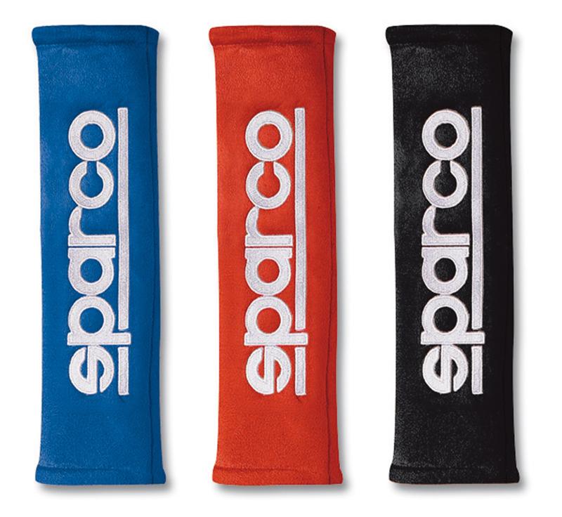 Sparco Belt Pad 2In Alcantara Red - 01090R3RS