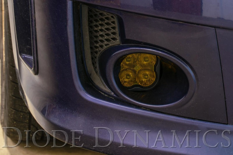 Diode Dynamics SS3 Sport Type X Kit ABL - Yellow SAE Fog - DD7131 for 2011-2014 Subaru Impreza - detail view