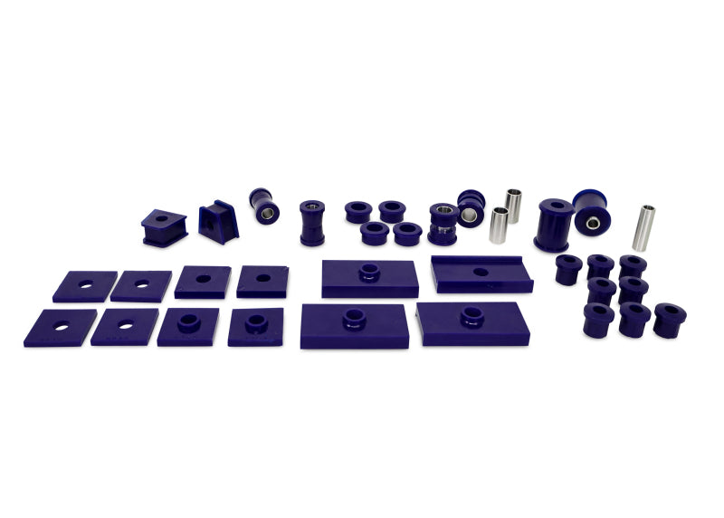 SuperPro 1962-1974 MG MGB Base Front and Rear Suspension Bushing Kit - KIT5119SSK
