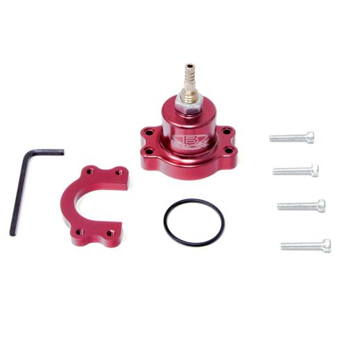 BLOX Racing 88-00 Civic / 90-01 Integra / 00+ S2000 Adjustable Fuel Pressure Regulator - BXFU-00402-RD - front view