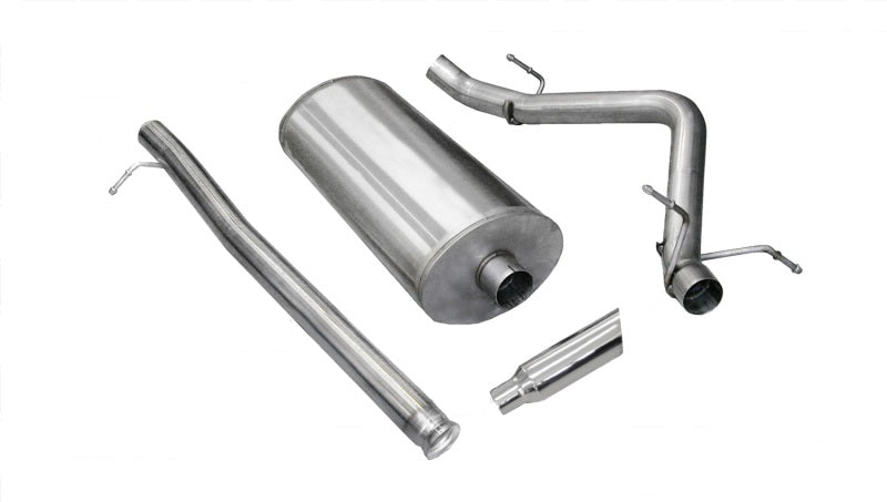 Corsa 2009-2009 Chevrolet Silverado Ext. Cab/Std. Bed 1500 4.8L V8 Polished Sport Cat-Back Exhaust - 24904