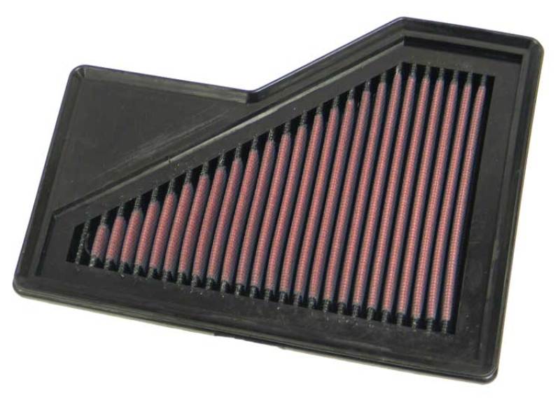 K&N 07/2004-2006 Mini Cooper Base (non S) M/T ONLY Drop In Air Filter - 33-2885 for 2004-2008 Mini Cooper - front view