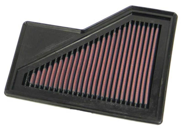 K&N 07/2004-2006 Mini Cooper Base (non S) M/T ONLY Drop In Air Filter - 33-2885 for 2004-2008 Mini Cooper - front view
