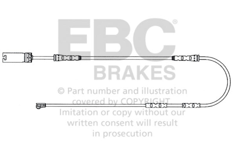 EBC 2011-2012 BMW 135 3.0L Turbo Front Wear Leads - EFA138