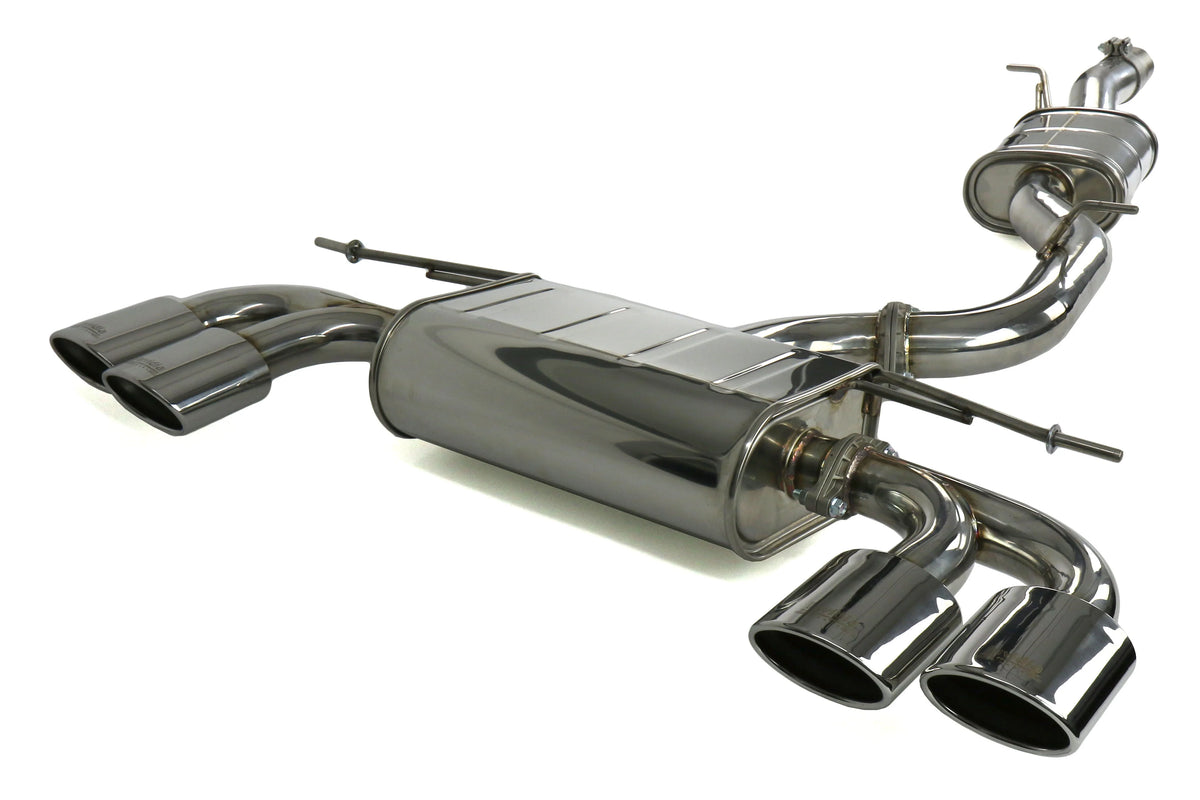 Invidia 15+ VW Golf-R Q300 w/ Oval Stainless Steel Tips Cat-Back Exhaust - HS14GFRG3S