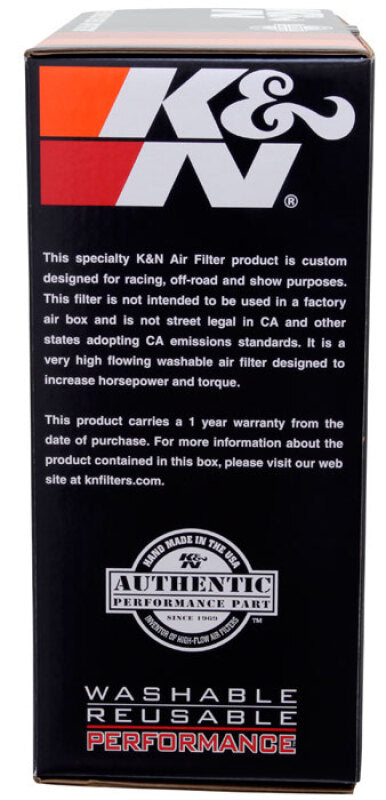 K&N X-Stream Top Assembly 7.313in Flange ID / 11in x 4.5in Custom Assembly - 66-3140 by K&N Engineering - detail view