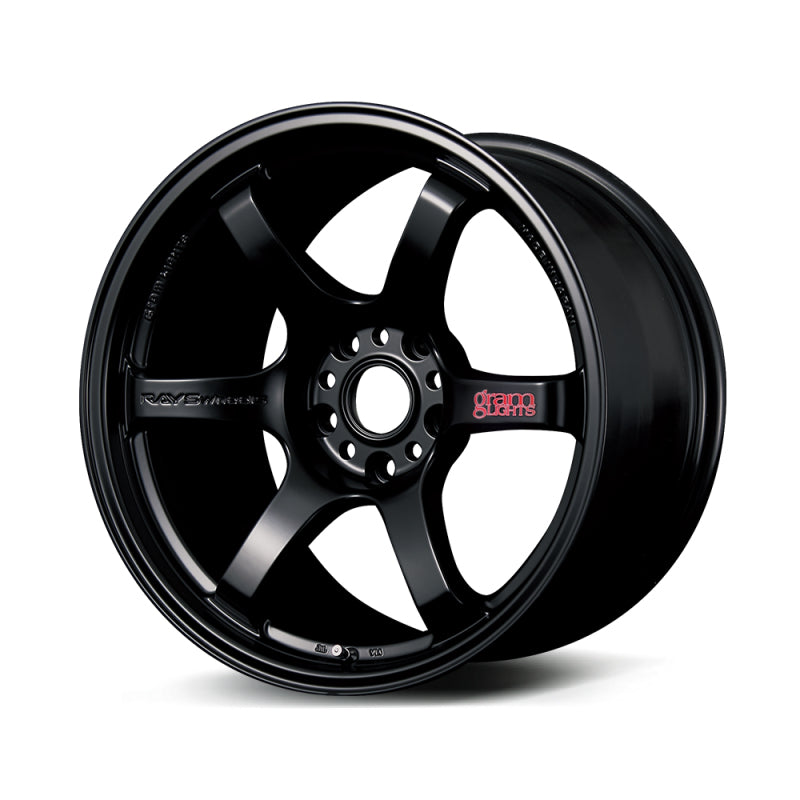 Gram Lights 57DR 18x9.5 +38 5-100 Semi Gloss Black Wheel - WGIX38DH by Gram Lights