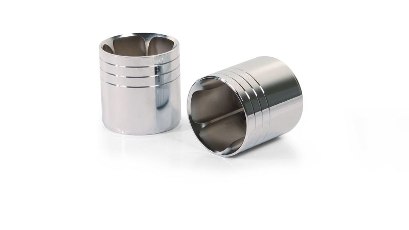 Remus 2021+ BMW R 18 (Euro 5) Straight End V2 End Cap - Silver (Pair) - EK42 by Remus
