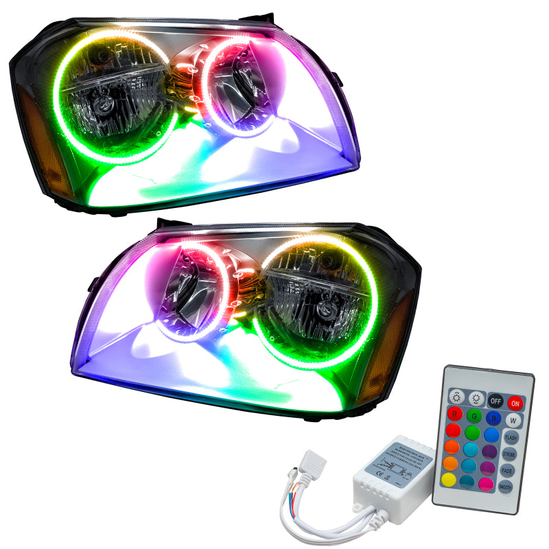 Oracle 05-07 Dodge Magnum SMD HL - Chrome - ColorSHIFT w/ Simple Controller SEE WARRANTY - 7157-504