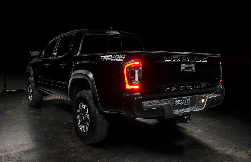 Oracle Lighting 2016-2023 Gen 3 Toyota Tacoma Flush Style LED Tail Lights SEE WARRANTY - 5911-504