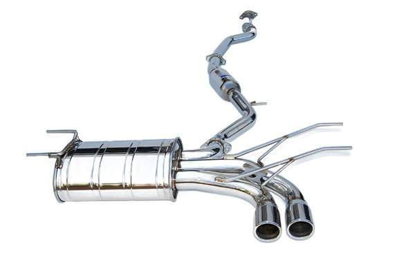 Invidia 15+ Mazda MX-5 Q300 Cat-back Exhaust - HS15MX5Q32RS by Invidia - front view
