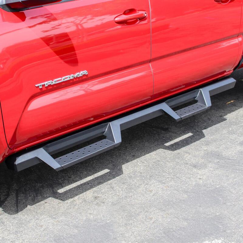 Westin/HDX 05-18 Toyota Tacoma Drop Nerf Step Bars - Textured Black - 56-12775
