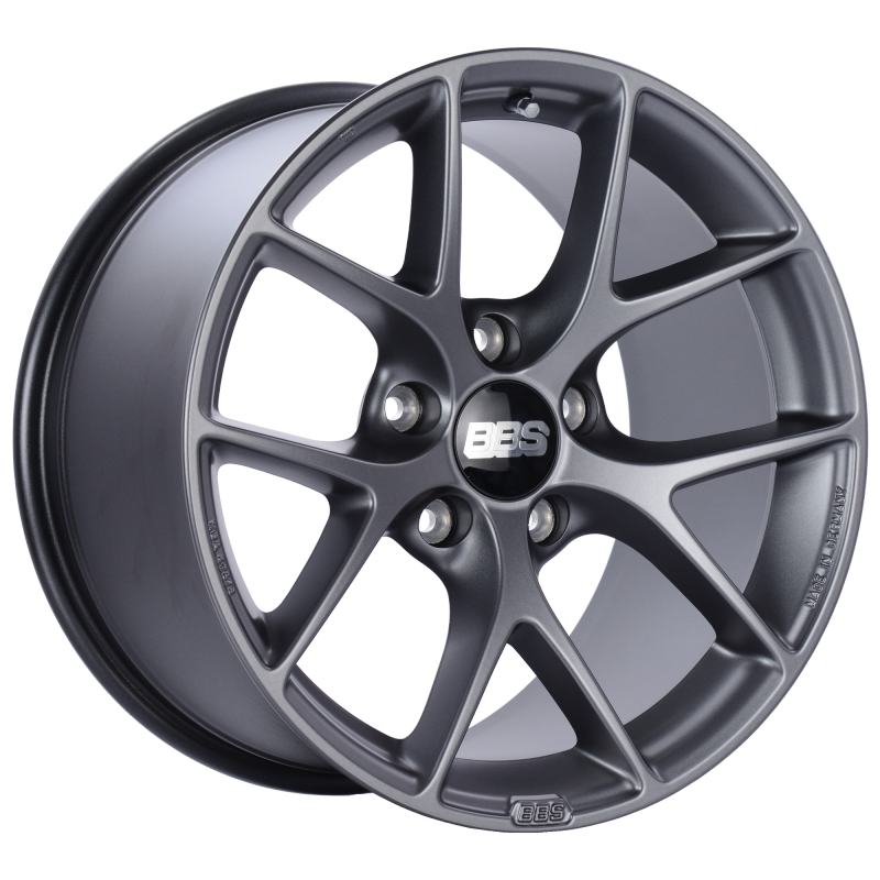 BBS SR 18x10 5x130 ET41 CB71.6 Satin Grey Wheel - SR021SG
