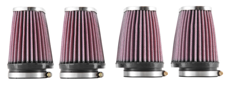 K&amp;N Universal Clamp-On Air Filter 2-1/8in Flange 4x3in-B 3x2in-T 4in-L - RC-2914