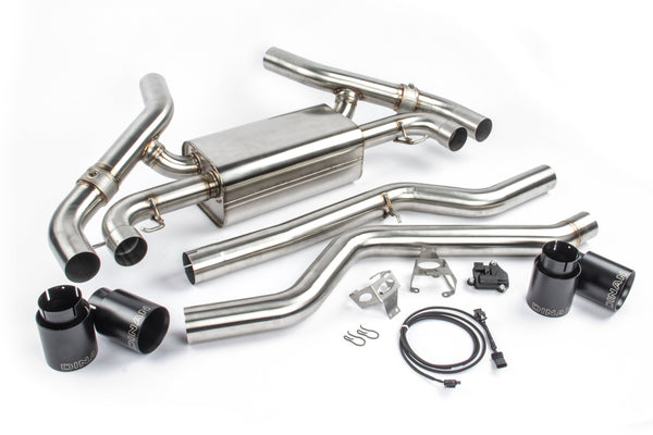 Dinan - Free Flow Axle-Back Exhaust - BMW M340i/M440i - D660-0085-BLK