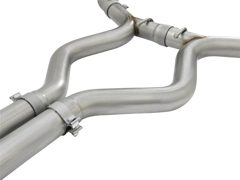 aFe MACHForce XP 3in-2.5in 304SS Exhaust Cat-Back 15-20 Audi S3 L4-2.0L (t) - Black Tips - 49-36442-B