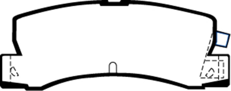 EBC 89-92 Geo Prizm 1.6 SL Ultimax2 Rear Brake Pads - UD352