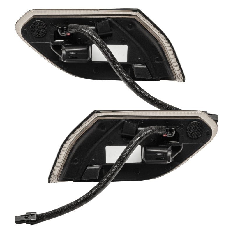 Oracle Jeep Wrangler JL Smoked Lens LED Front Sidemarkers SEE WARRANTY - 5853-504