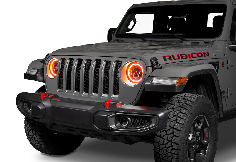 Oracle Jeep Wrangler JL/Gladiator JT 7in. High Powered LED Headlights (Pair) - Dynamic SEE WARRANTY - 5769J-332