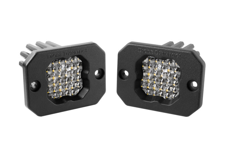 Diode Dynamics Stage Series C1 LED Pod Sport - White Flood Flush ABL (Pair) - DD6470P