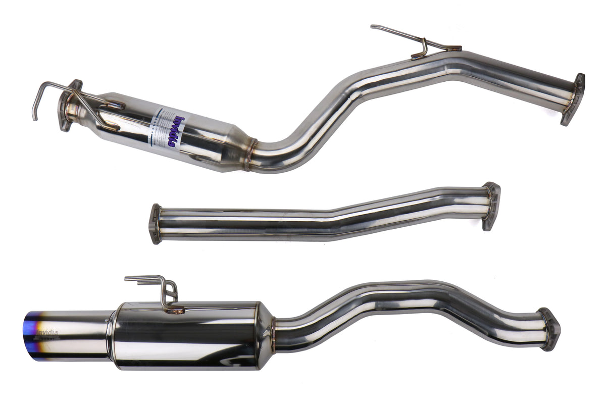Invidia 12-15 Honda Civic Si Sedan N1 Titanium Tip Cat-Back Exhaust - HS12HC4GTT