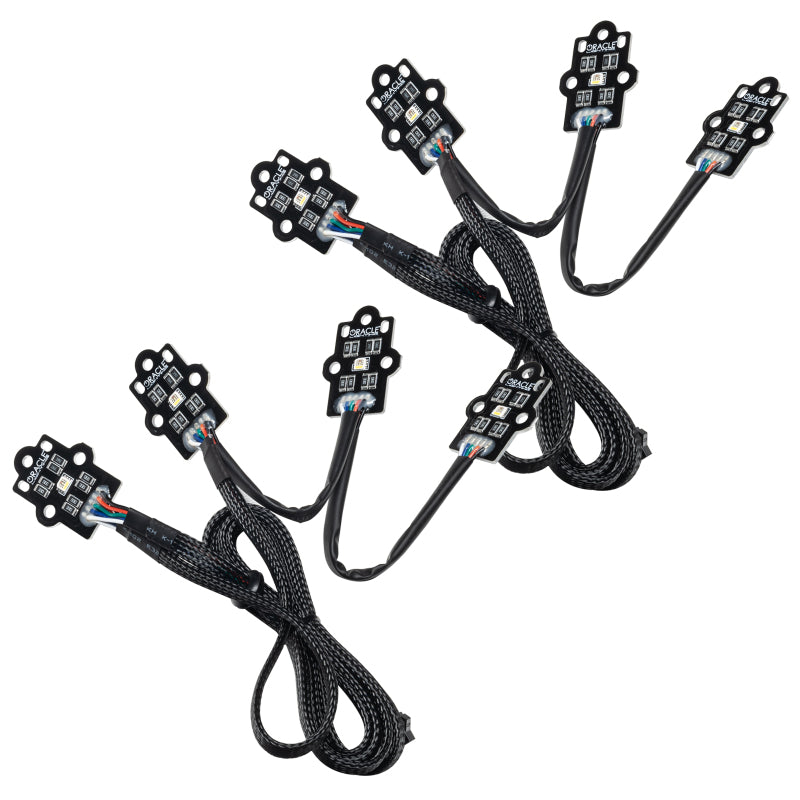 Oracle 20-21 Chevy Silverado HD 2500 RGB+W Headlight DRL Kit - ColorSHIFT w/o Cntrl SEE WARRANTY - 1452-334