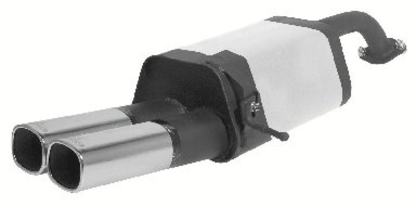 Remus 1999 Mazda 323 Sedan 1.3L Axle Back Exhaust - 453598 3502 by Remus