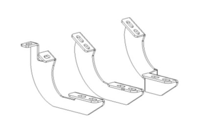 Go Rhino 2025+ Toyota 4Runner V-Series/V3/RB/RB-Slim Side Step Mounting Brackets - 6944276