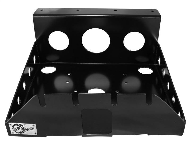 aFe Power Cover Glide Guard On Board Compressor Mount 07-14 Jeep Wrangler JK V6 3.6L-3.8L - 46-79001
