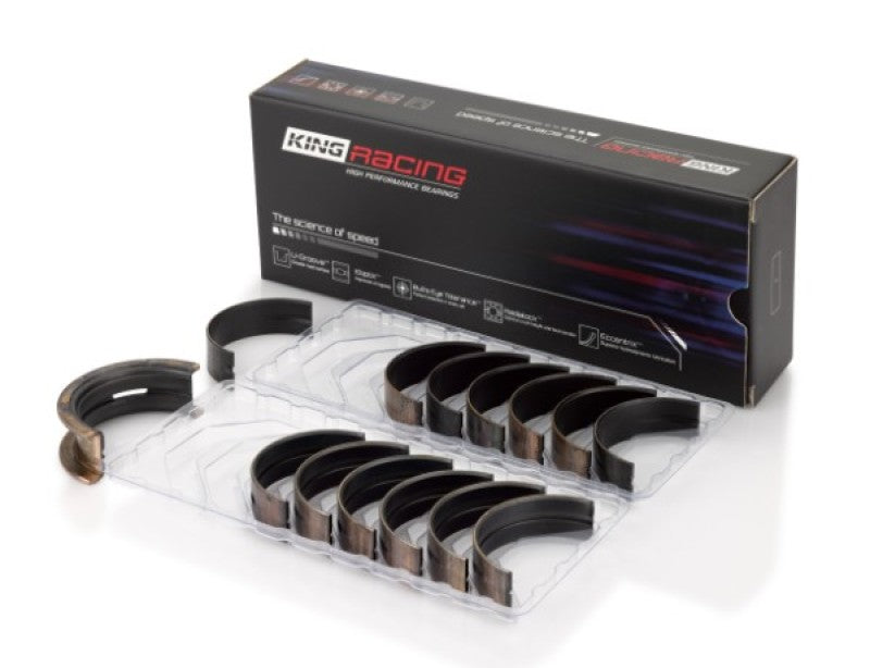 King 70-80 Chrysler 215/245/265 (Size +.001mm) Crankshaft Main Bearing Set - MB7723XP001 by King Engine Bearings - front view