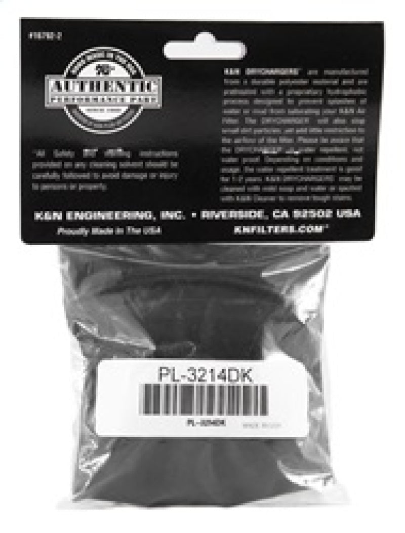 K&N 14-15 Polaris Sportsman Ace Replacement Air Filter Dry Charger Wrap - PL-3214DK for 2014-2015 Polaris Sportsman ACE - clo