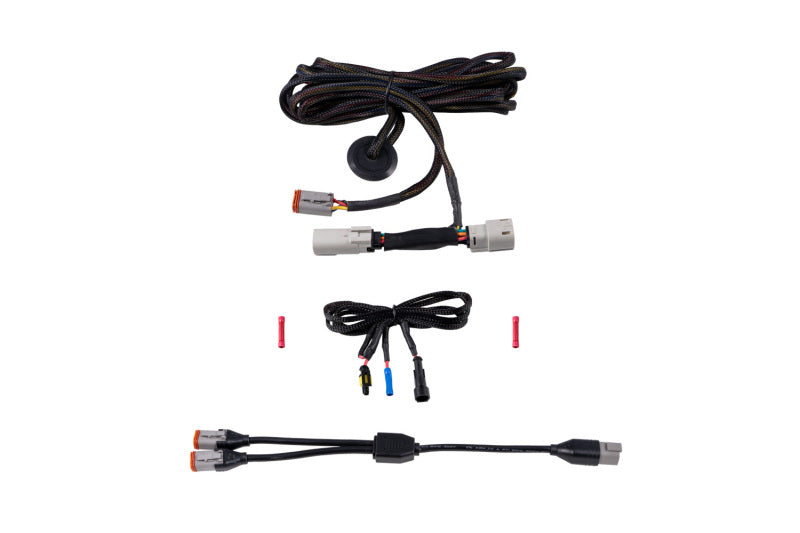 Diode Dynamics 21-22 Ford Bronco Stage Series Reverse Light Wiring Harness Kit - DD4133 for 2021-2026 Ford Bronco - front vie