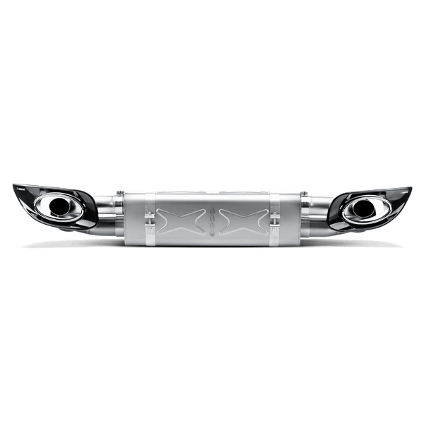 Akrapovic 10-13 Porsche 911 Turbo / Turbo S (997 FL) Slip-On Line (Titanium) w/ Titanium Tips - S-PO997TFLH for 2010-2013 Por