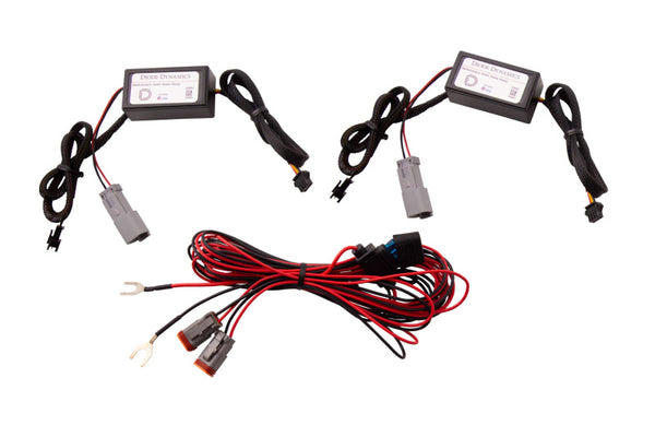 Diode Dynamics Switchback Solid-State Relay Harness (Pair) - DD3067 by Diode Dynamics - front view