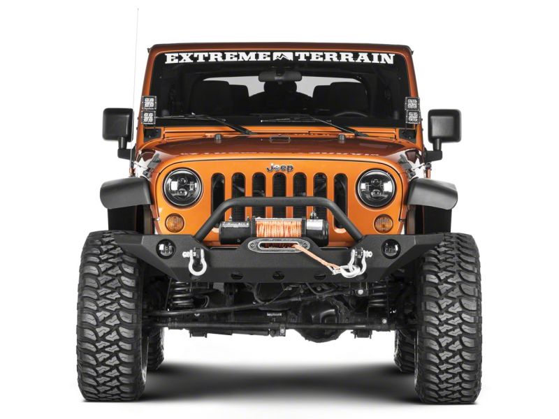 Raxiom 07-18 Jeep Wrangler JK Windshield Mounted Dual Light Brackets - J106739