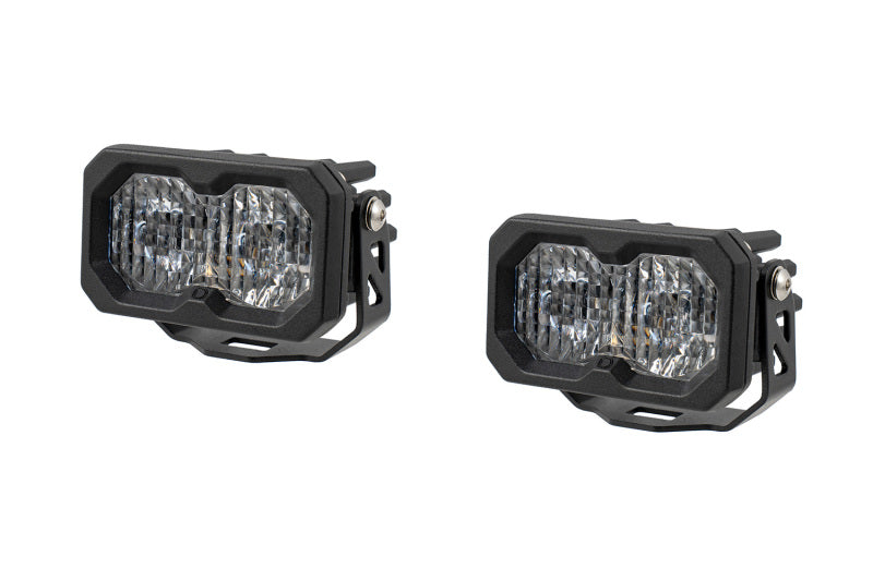 Diode Dynamics C2 2.0 Combo/Driving White Pro Standard LED Pod (Pair) - DD8104P