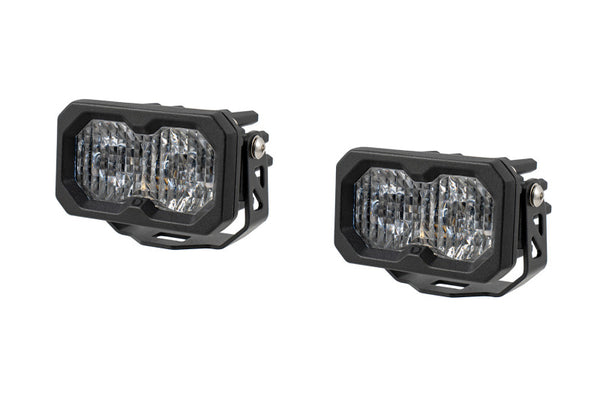 Diode Dynamics C2 2.0 Combo/Driving White Pro Standard LED Pod (Pair) - DD8104P by Diode Dynamics - front view