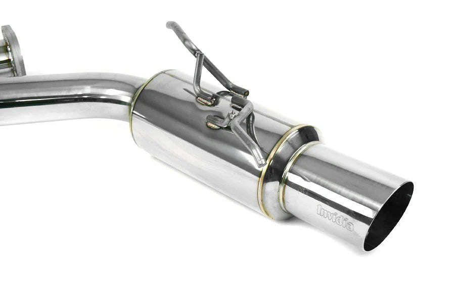 Invidia 08+ WRX / 08-10 STi Hatch N1 Stainless Steel Tip Cat-back Exhaust - HS08SW5GTP