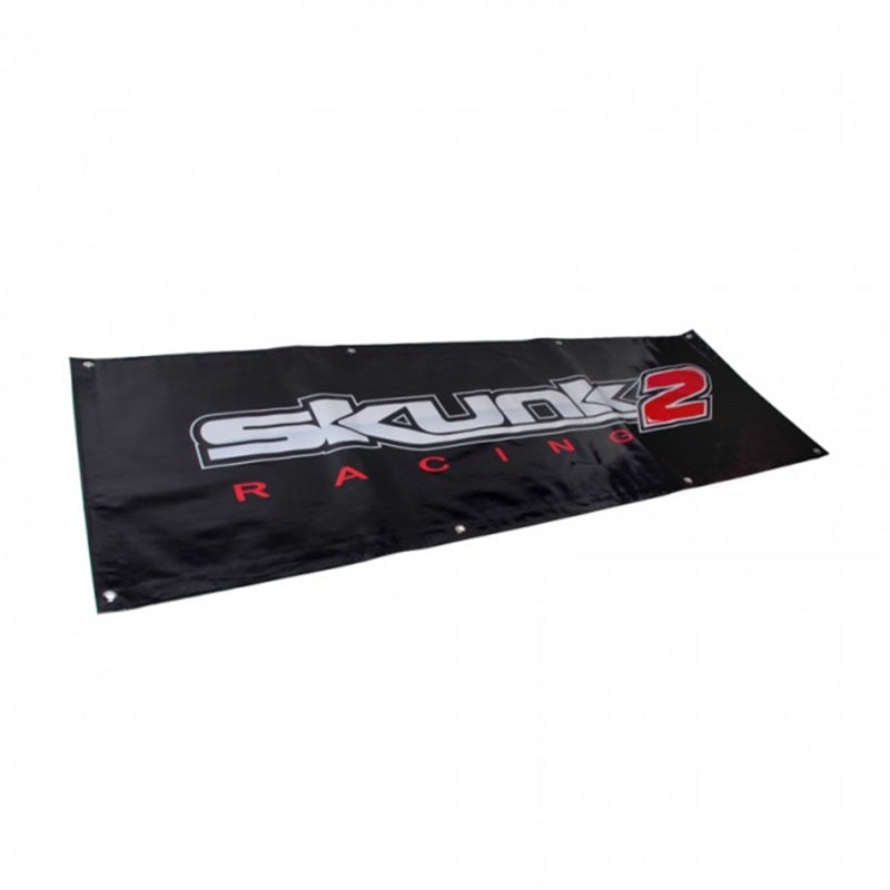 Skunk2 5 FT. Vinyl Shop Banner (Black) - 836-99-1443 by Skunk2 Racing - front view