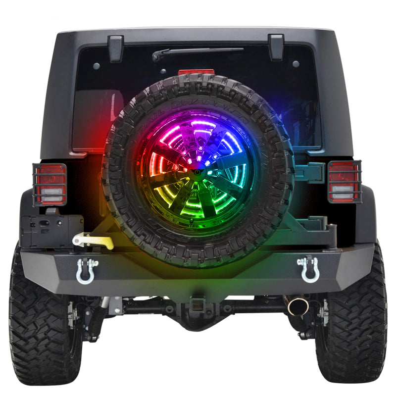 Oracle LED Illuminated Wheel Ring 3rd Brake Light - ColorSHIFT w/o Controller SEE WARRANTY - 4211-334