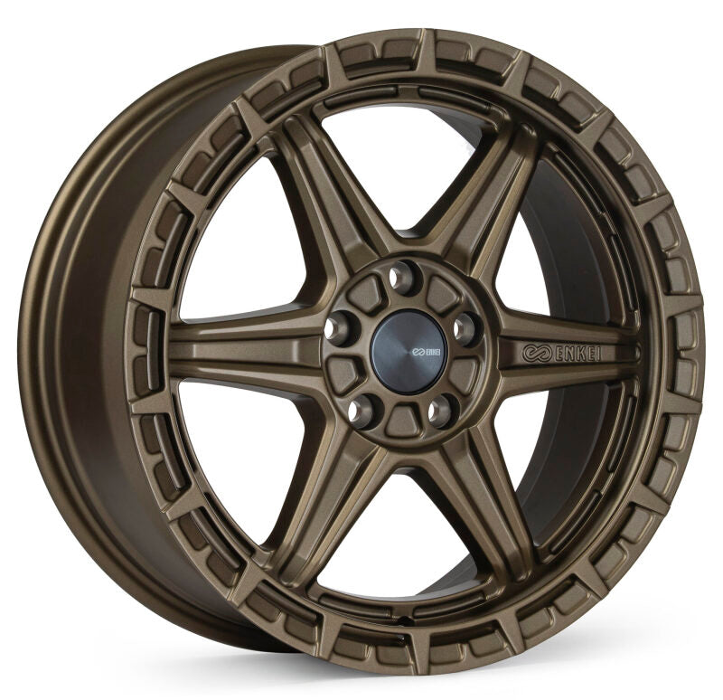 Enkei Trail-Finder OVL 18x8 / 5x108 BP / ET35 / 63.4mm Bore - Matte Bronze Wheel - 559-880-3135ZP