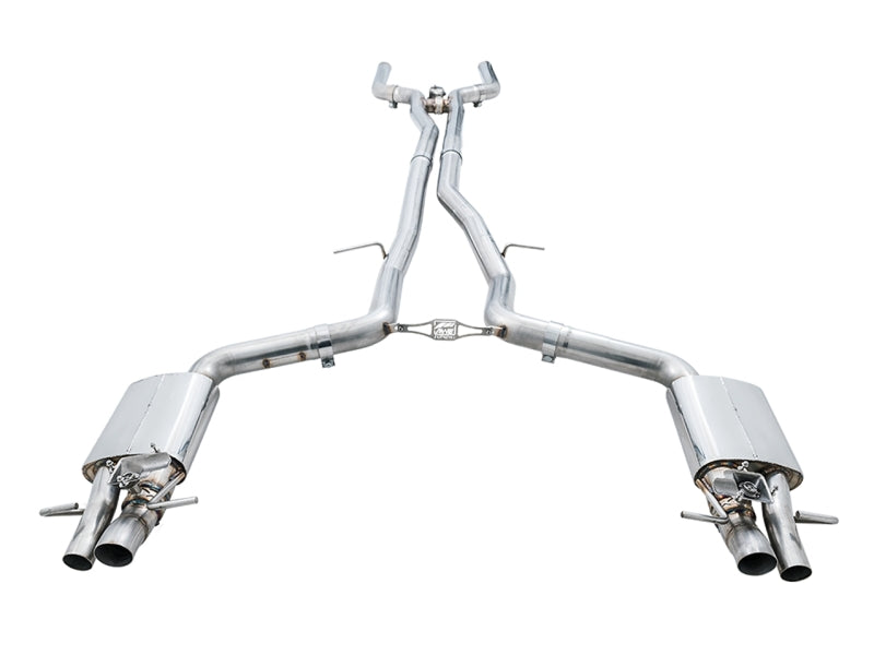 AWE Tuning 2019+ Mercedes-Benz C63 AMG Coupe (W205) SwitchPath Cat-Back Exhaust - No Tips - 3025-11005