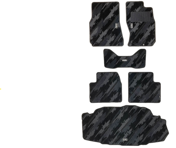 HKS FLOOR MATS BNR34 FULL SET OCT RHD - 53001-AN026 by HKS