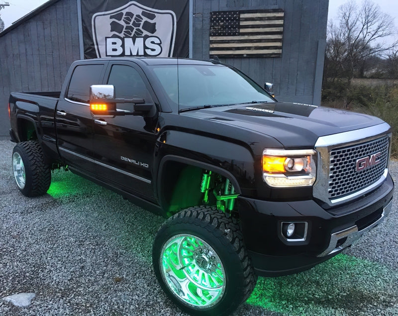 Oracle LED Illuminated Wheel Rings - ColorSHIFT No Remote - ColorSHIFT No Remote SEE WARRANTY - 4215-334