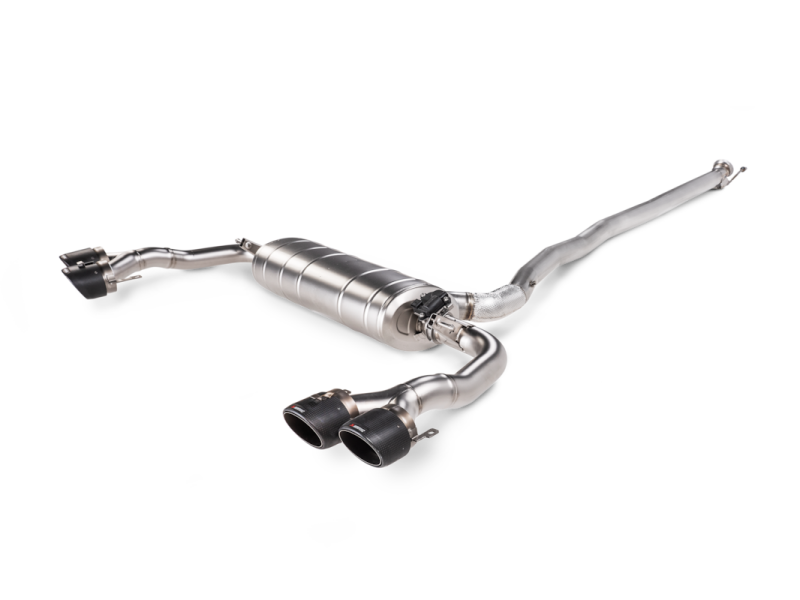 Akrapovic 2021+ Mercedes-AMG GLA 45 / GLA 45 S Evolution Titanium Catback Exhaust - S-ME/T/1H for 2021-2023 Mercedes Benz GLA