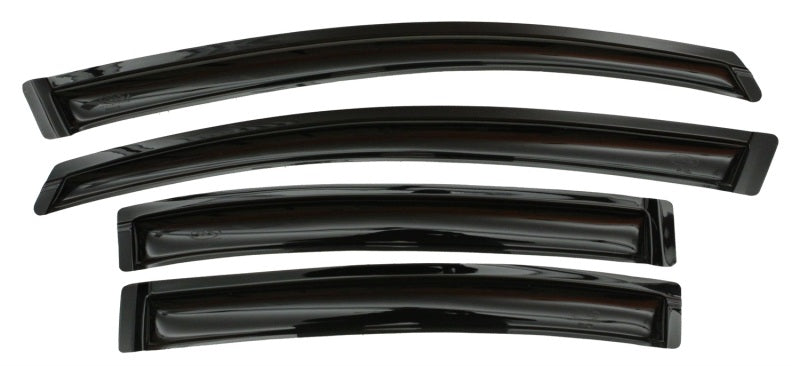 AVS 12-15 Honda Civic Ventvisor Outside Mount Window Deflectors 4pc - Smoke - 94462