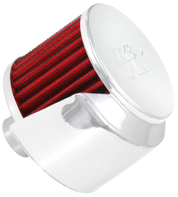 K&N 1.00in Flange ID x 3in OD x 2.5in Height Vent Filter - 62-1520 by K&N Engineering - front view
