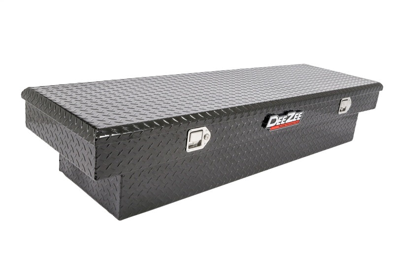 Deezee Universal Tool Box - Red Crossover - Single Lid Black BT Full Size - DZ8170B